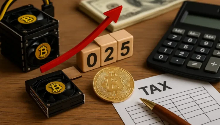 Налоги на майнинг биткоина в 2025 — как платить законно