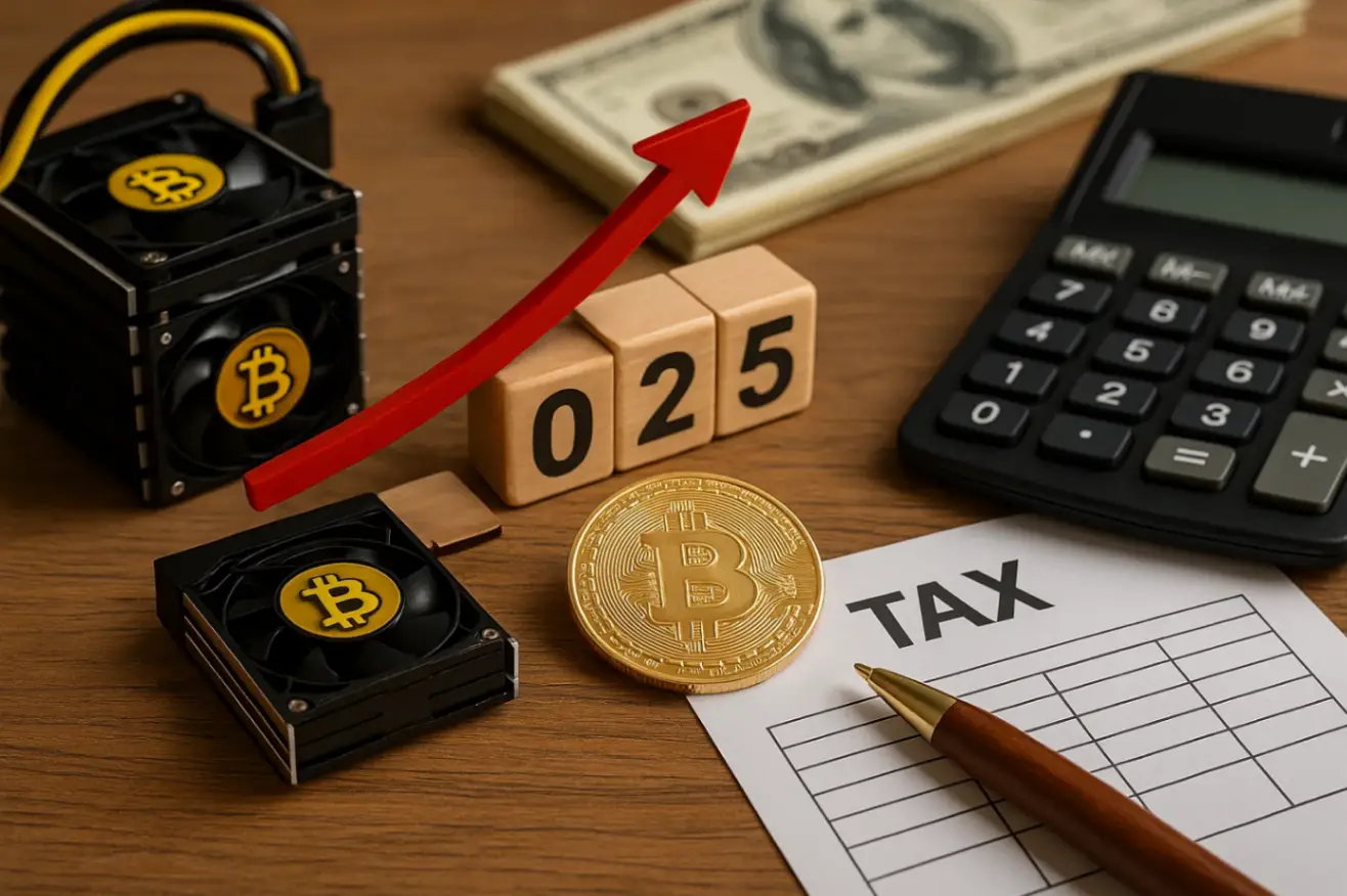 Налоги на майнинг биткоина в 2025 — как платить законно