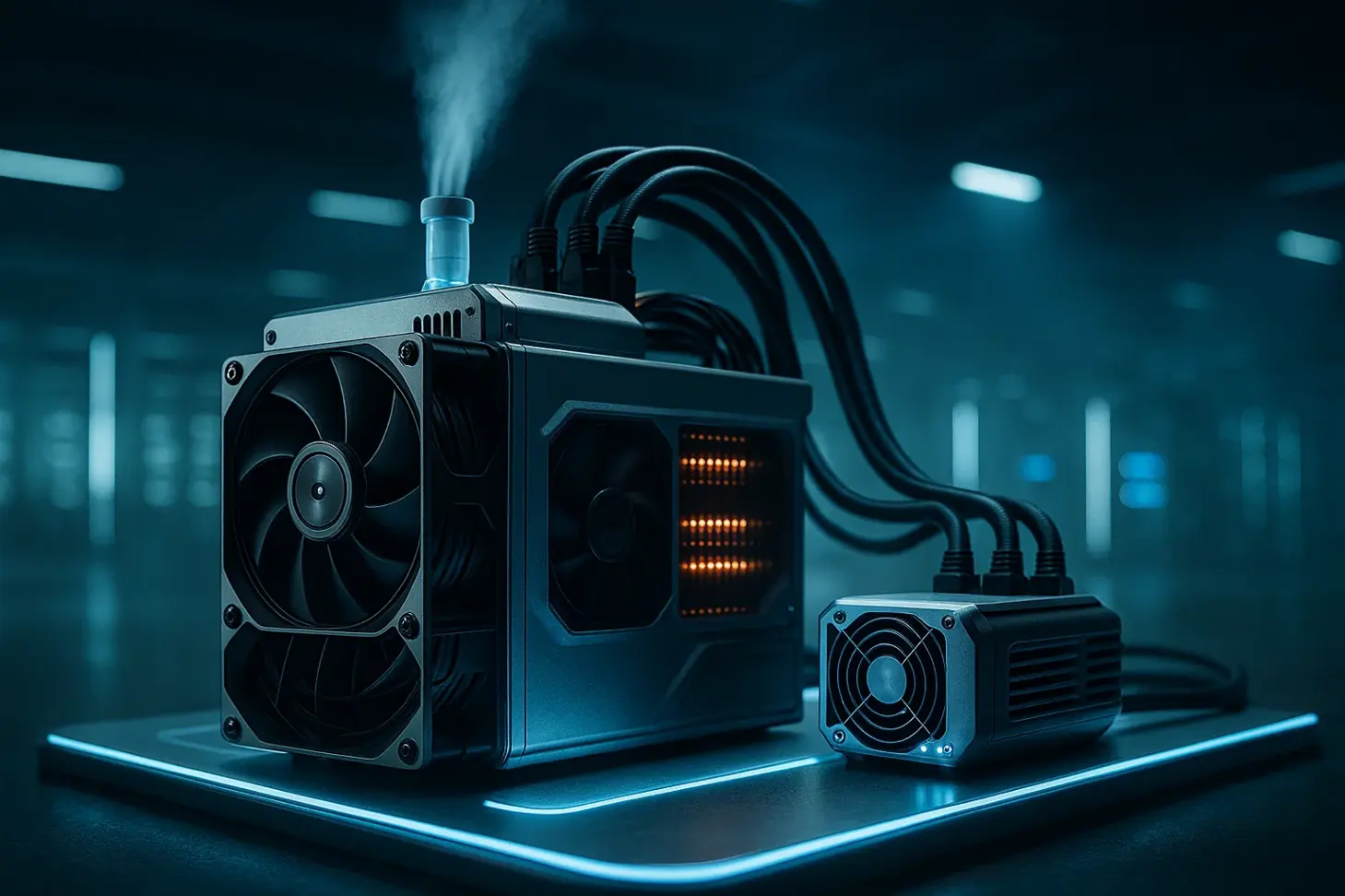 Охлаждение и питание ASIC для майнинга в 2025