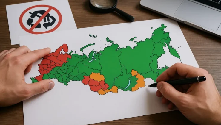 Проверка легальности майнинга — карта регионов 2025