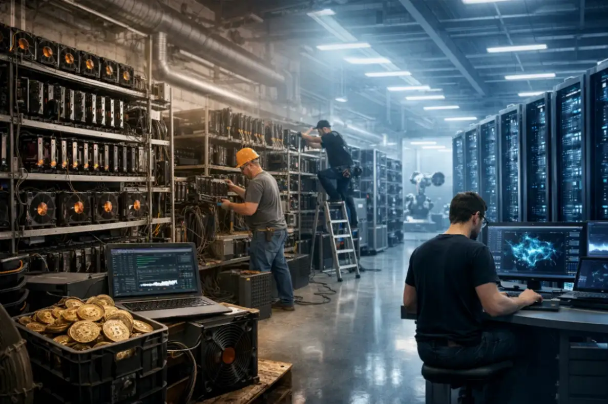 Как майнинг превращается в дата-центры для AI